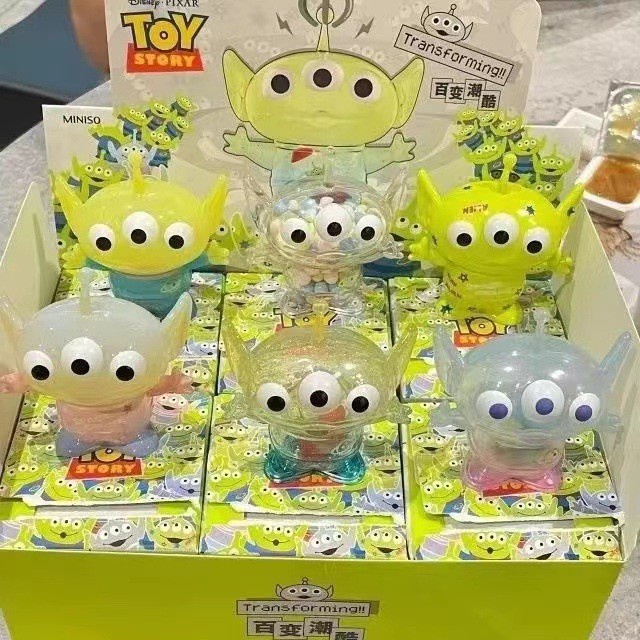 HOT SALE!!! MINISO - ALIEN DISNEY PIXAR X TOY STORY BLIND BOX SURPRISE BOX TERBARU