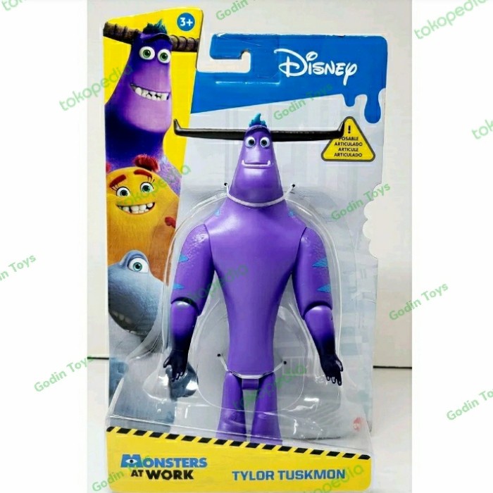 HOT SALE DISNEY PIXAR TYLOR TUSKMON VAL MONSTERS AT WORK MONSTER UNIVERSITY TERBARU