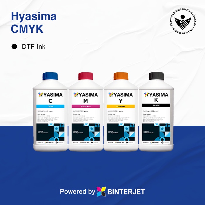 

Bestseller Hyasima Dtf Ink Cmyk 1 L