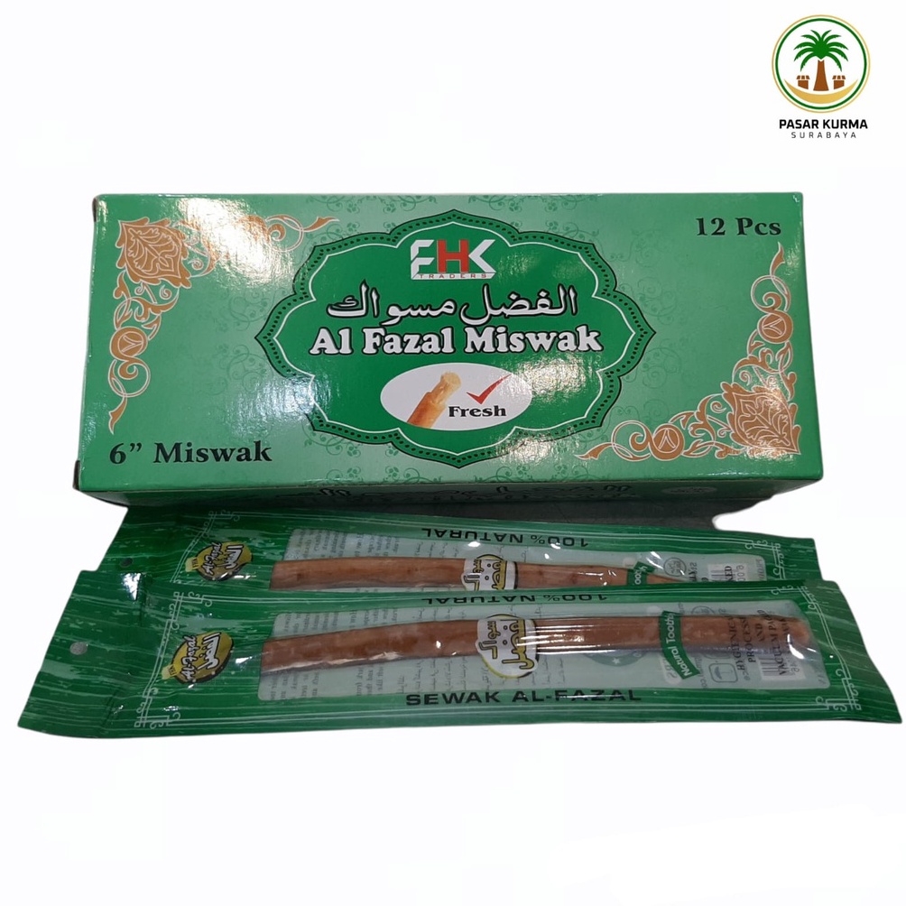 ➺Kirim Langsung Siwak Al Fazal Kecil Miswak 1 box isi 12 G54 ⋆
