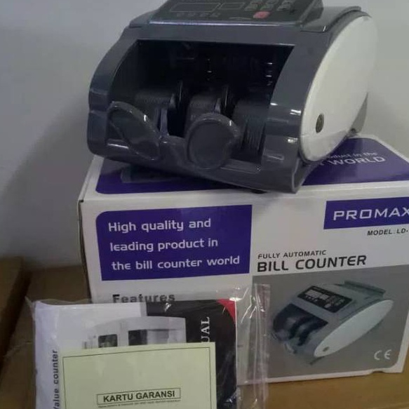 Model Baru PROMAXI LD-10VM ~ MESIN HITUNG UANG / MONEY COUNTER 10 VM Buruan Beli