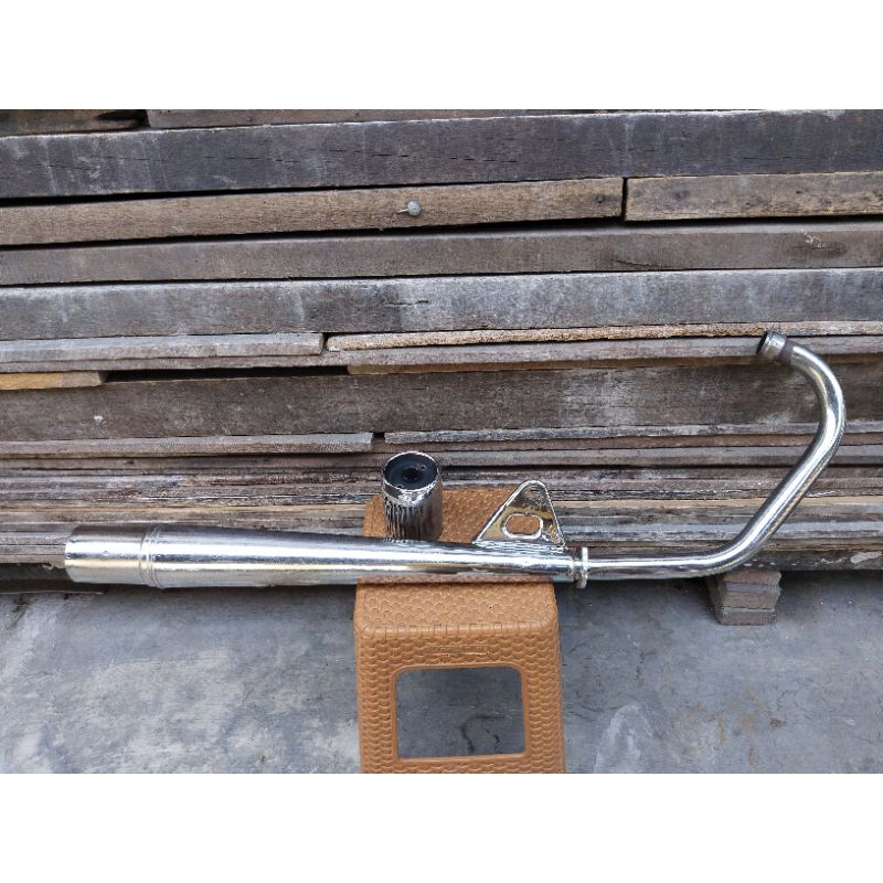 knalpot hm keh honda gl pro original second suara standar 03