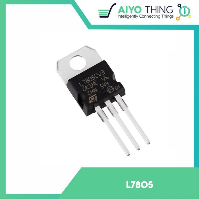 L7805CV L7805 7805 IC7085 IC TO-220 Positif Voltase Regulator 5V