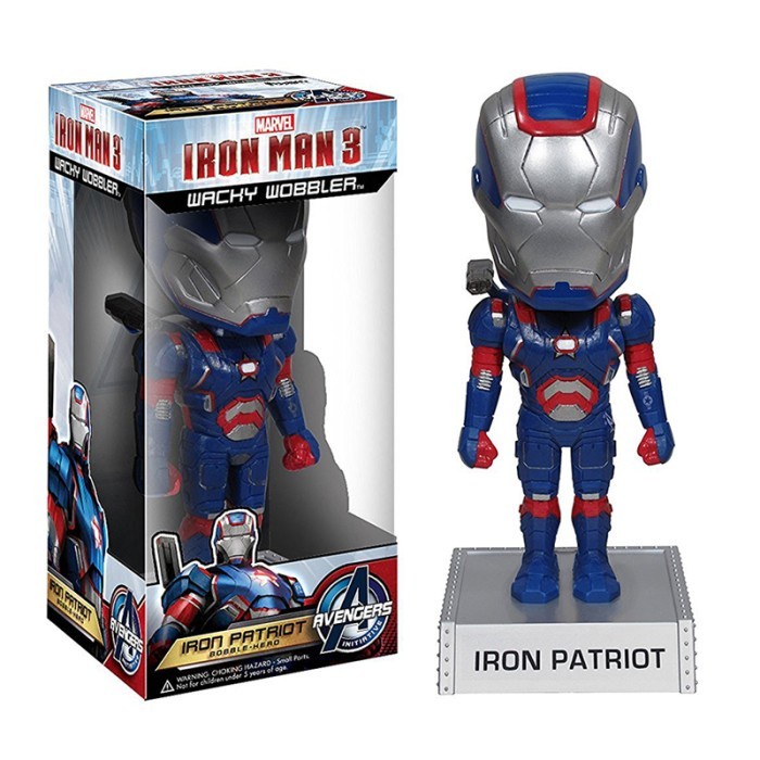 DISKON SPESIAL FUNKO WACKY WOBBLER IRON MAN 3 - IRON PATRIOT - 3125 TERMURAH
