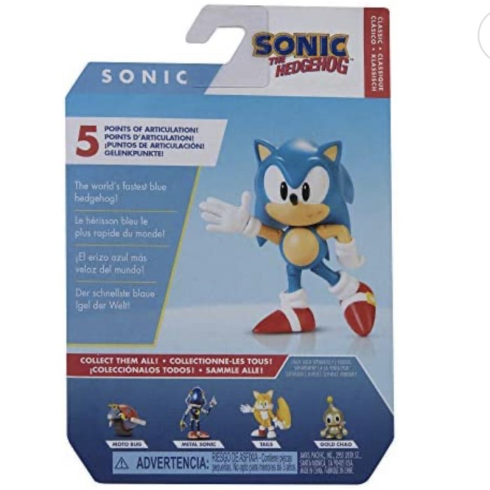 PROMO SONIC THE HEDGEHOG CLASSIC SONIC FIGURE 2.5" TERBARU