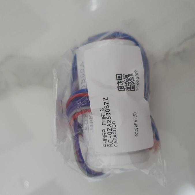 Kapasitor/ capacitor mesin cuci SHARP 10 kg 11+3 uf ORIGINAL Siap Kirim 428