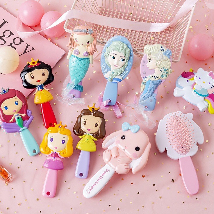 Pasti Murah Sisir Anak Princess | sisir elsa frozen rapunzel ariel