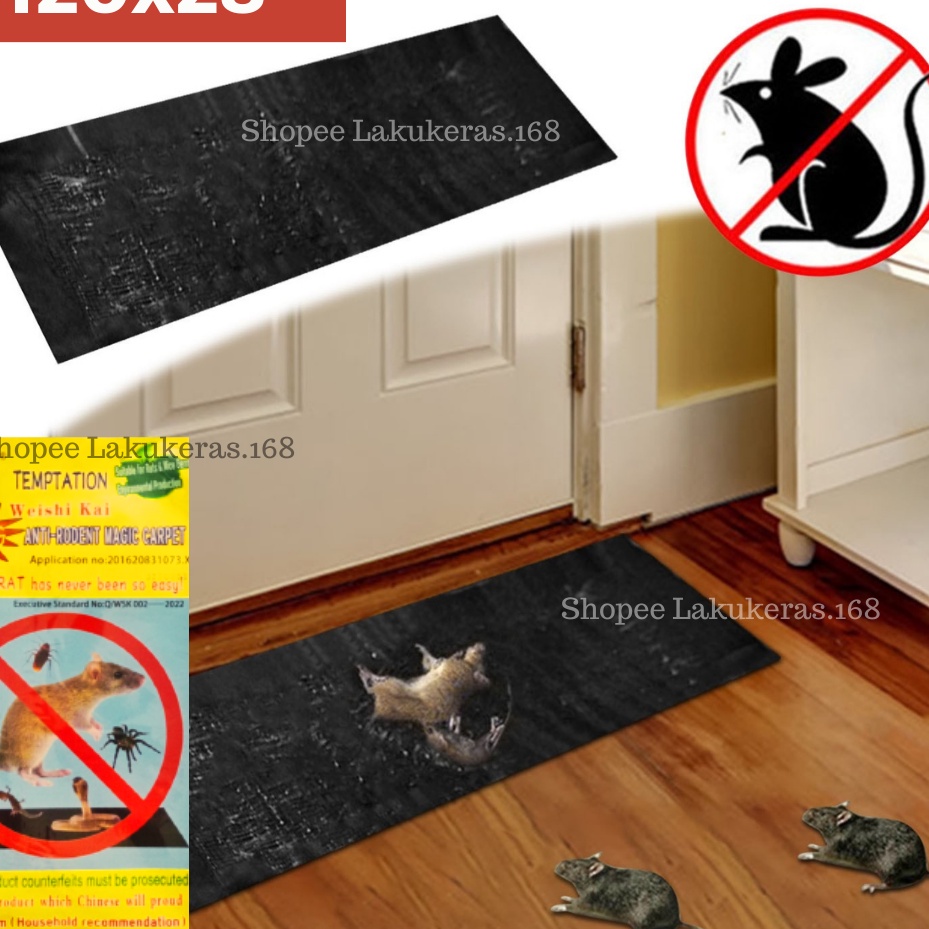 

(14I✔.D➲> Lem Tikus Jumbo/ Magic Carpet/ Lem Tikus Karpet Super Lengketviiral.!
