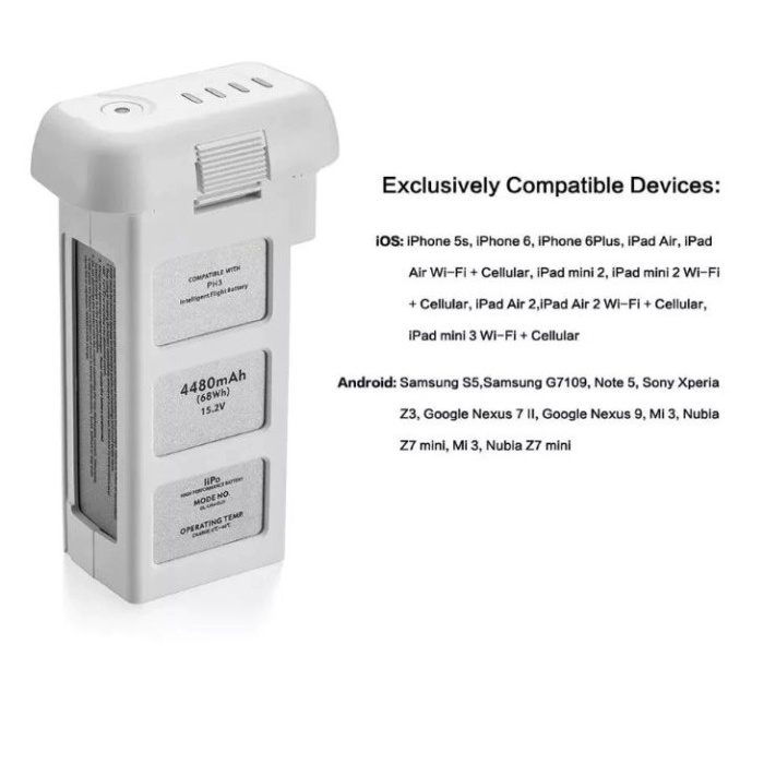 Baterai DJI Phantom 3 pro