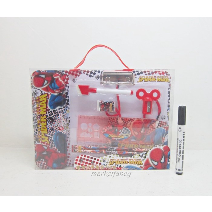 

Baru Tempat Pensil - Set Alat Tulis Rs-388 Spiderman _.
