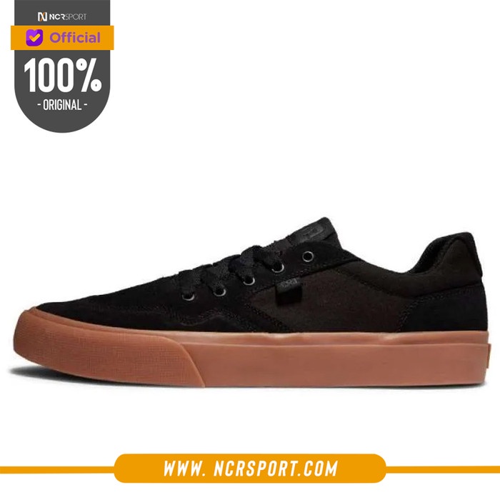 Bestseller Sepatu Skate Dc Shoes Original Rowlan Shoe Black Adys300771-Bgm