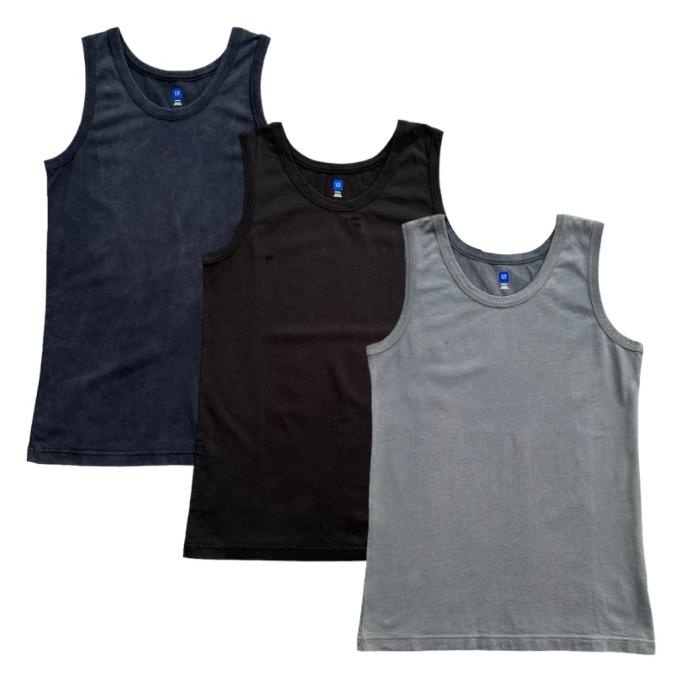 YEEZY x GAP Slim Tank Top Original Unrelease Singlet Pria Gym Basket