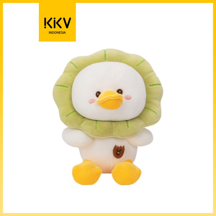 KKV - Mainan Boneka Bebek Sunflower Lucu Bahan Halus Lembut dan Kuat