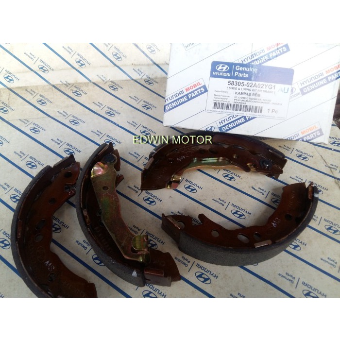 kampas rem belakang hyundai atoz cacashop888