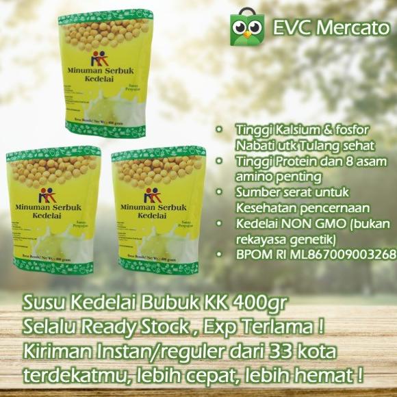 

Susu Kedelai Bubuk KK Minuman Serbuk Kedelai Soya bean NON GMO 3 Pack