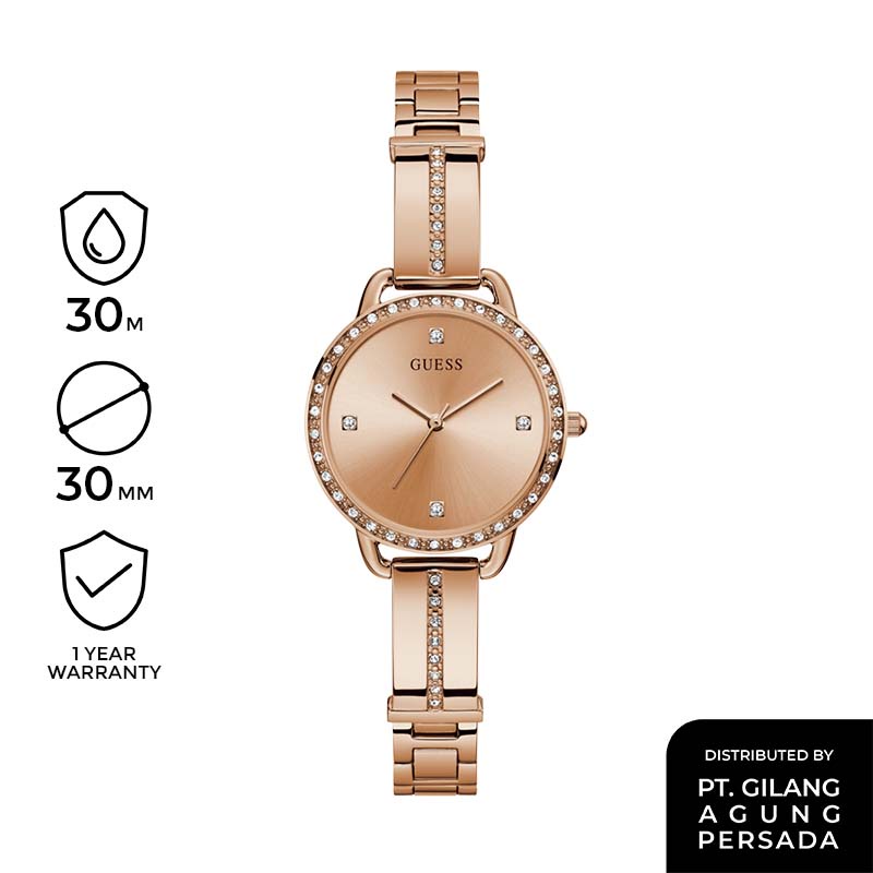 Guess Ladies Watch Rose Gold BELLINI - GW0022L3