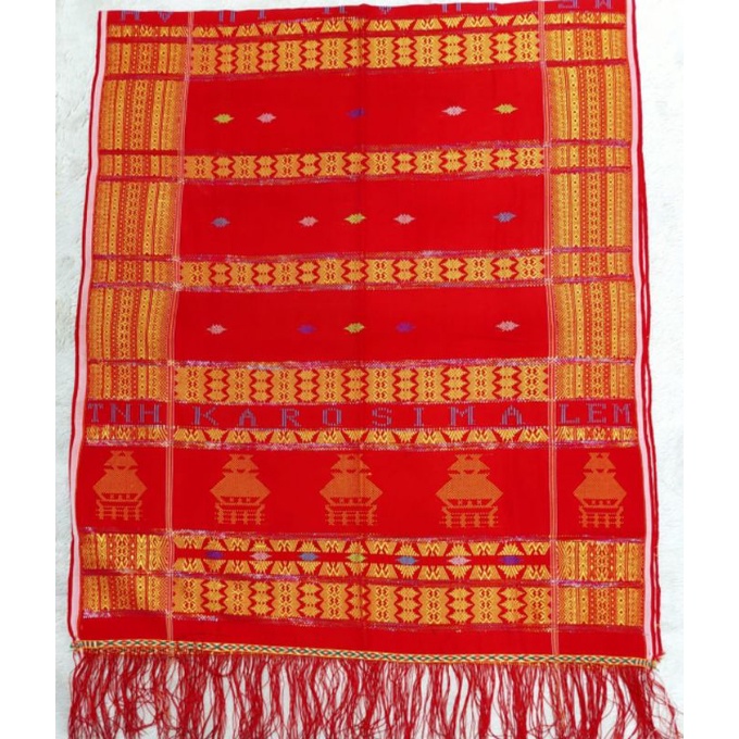 Uis nipes sutra mewah tempahan edisi merah