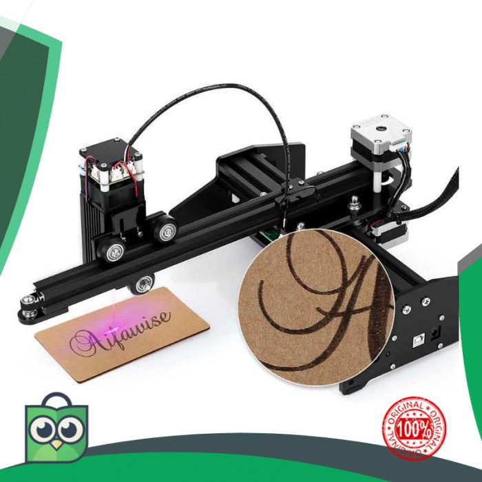 Mesin Stiker Laser Cutting Akrilik Acrylic Akrilik Sticker Motor 3.5W