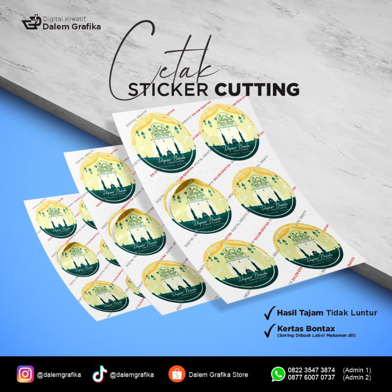 

Sticker Label Ukuran A3+ Sticker Produk 1 Hari Jadi