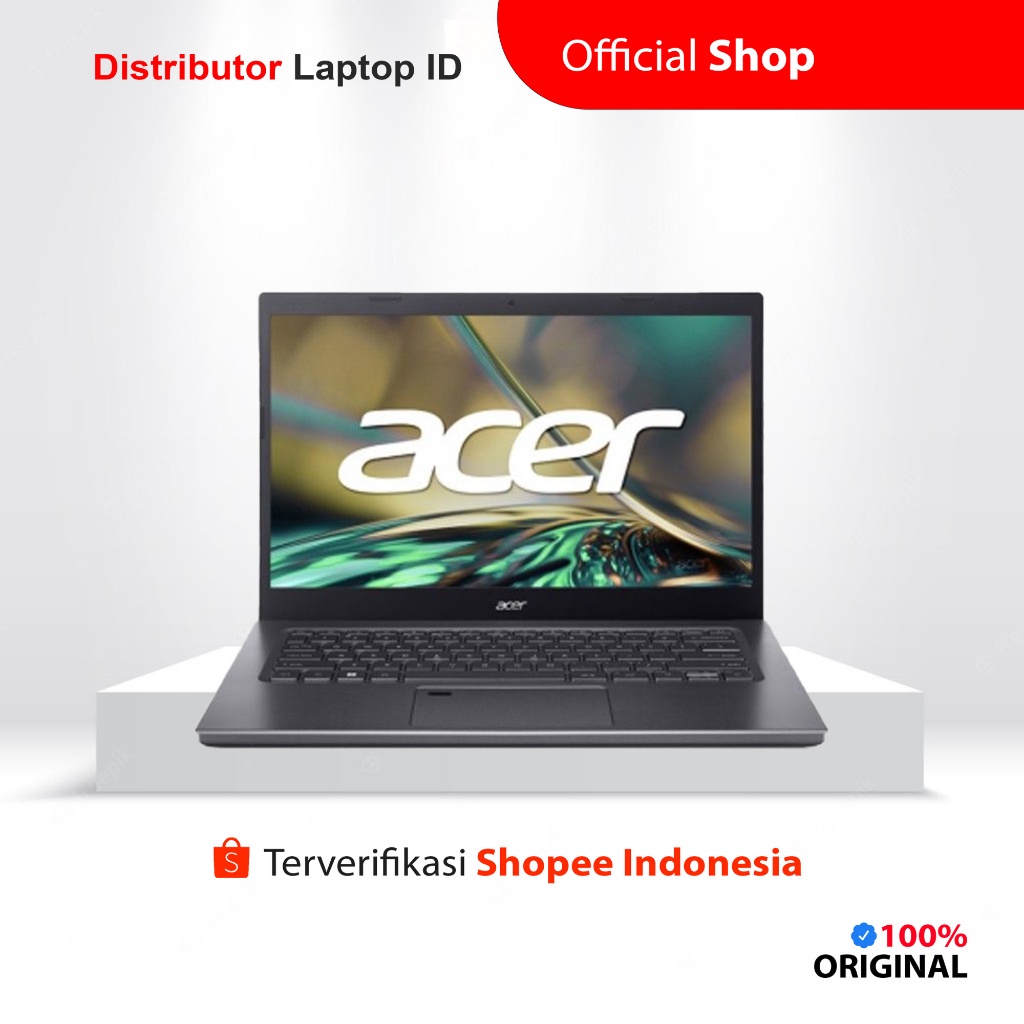 LAPTOP ACER ASPIRE 5 A514 / CORE i7 1165G7 IRIS XE / RAM 8GB 512GB SSD / OHS WINDOWS 11 - CICILAN 0%