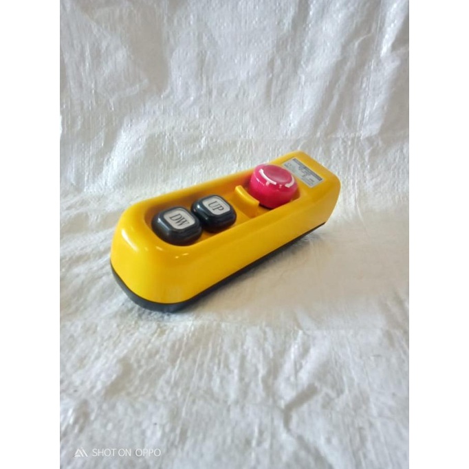 Remote Control Hoist Push Button Hoist 2 Tombol Single Speed