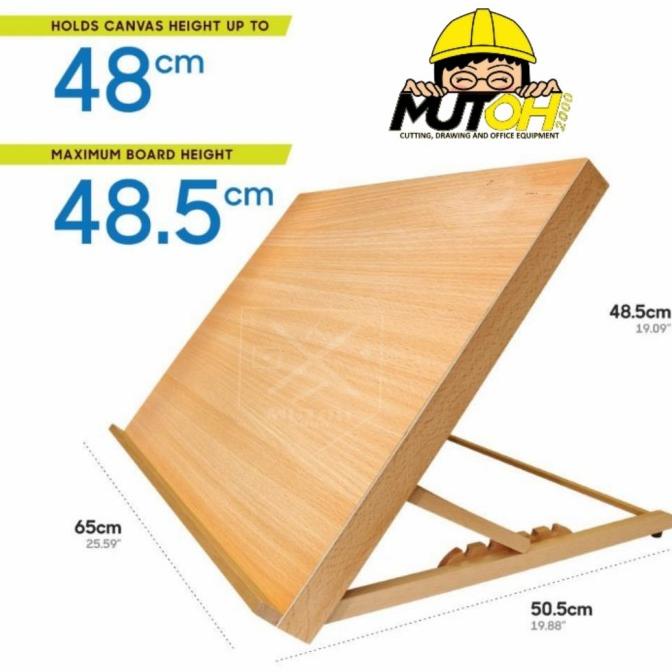 

Big Sale Meja Gambar Lipat A2 Ergonomic Adjustable - High Quality Stok Terbatas