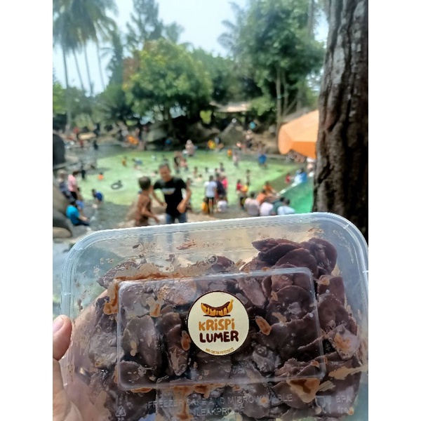 

Keripik pisang lumer Rasa Cokelat