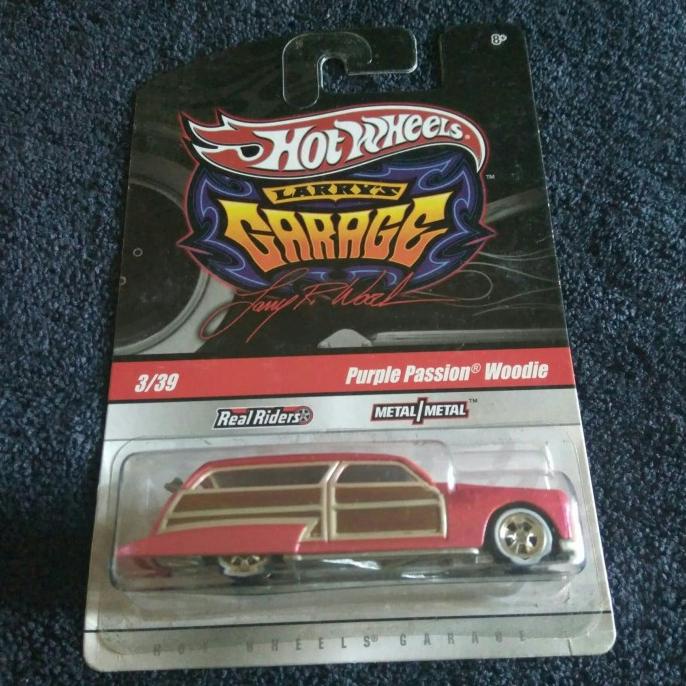 HOT WHEELS PURPLE PASSION WOODIE. HOTWHEELS LARRY'S GARAGE. BAN KARET.