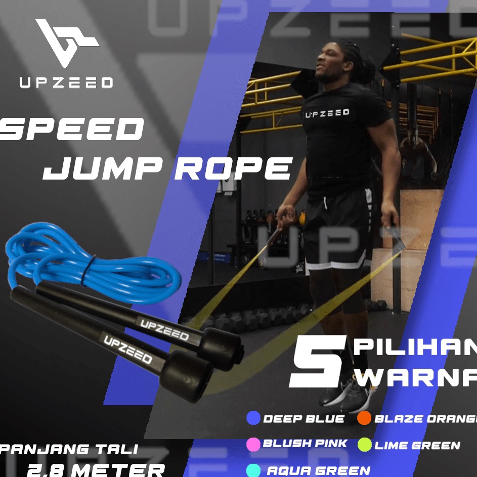 ' dQ Tali Skipping Jump Rope UPZEED k Murah ☃.