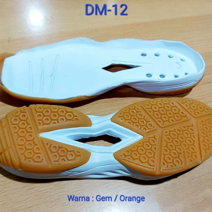 BestSeller Sol / Outsole Sepatu Badminton polos (Phylon + Rubber/Karet Mentah)