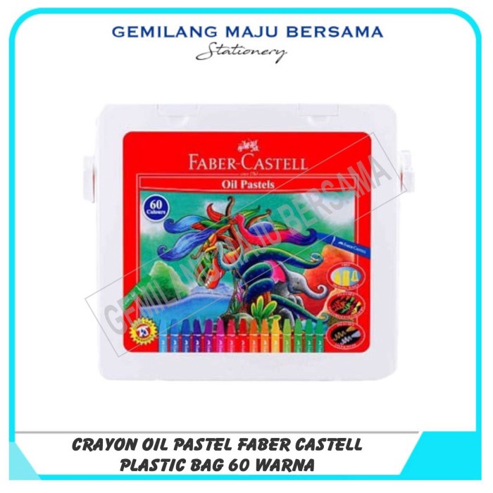 

Crayon Faber Castell / Oil Pastel Hexagonal 60 Warna