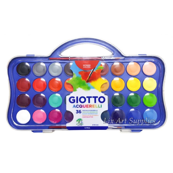 

Giotto Acquerelli Watercolor Set 36 / Giotto Watercolor Cake 36