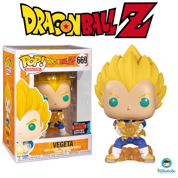 PROMO FUNKO POP DRAGON BALL Z - VEGETA (FINAL FLASH) [NYCC EXCLUSIVE] #669 TERBARU