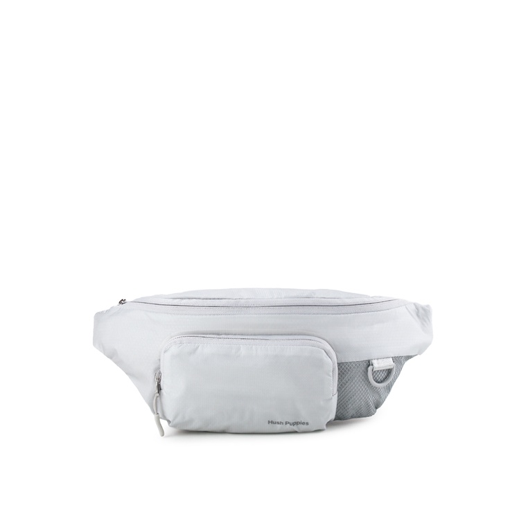 Tas Pinggang Hush Puppies Original Pria WaistBag Waist bag desain solid tone untuk gaya easy effortl