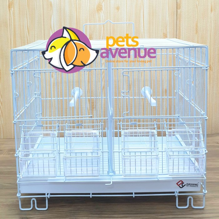 Bestseller Kandang Burung 2 Sekat Dayang 501 - Kandang Sekat Perjodohan-Bird Cage