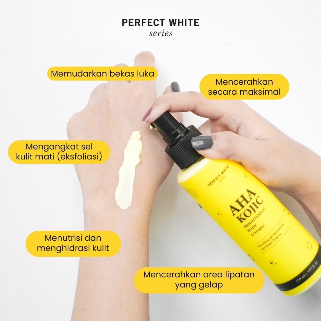 Perfect White AHA Kojic Body Lotion | 150 ml