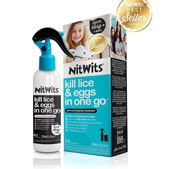 Nitwits All In One Head Lice Solution 120ml