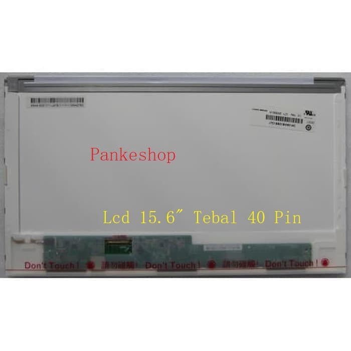 Layar Led Lcd 15.6" Tebal 40 Pin 15.6 Inch 40 Pin Standar Bestseller