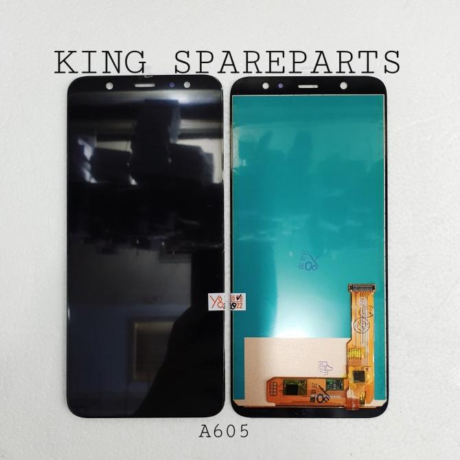 Promo Lcd + Touchscreen Samsung Galaxy A6 Plus 2018 A605 Aaa Contras Kontras