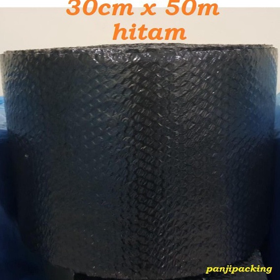 

Terjangkaux4X8j Bubble wrap Hitam 30cm x 50m plastik buble warp tebal Bandung bubblewrap potongan roll