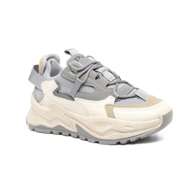 PVN Jungkook Sepatu Sneakers Wanita Sport Shoes Krem 129
