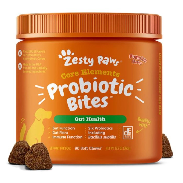 Zesty Paws Probiotic for Dogs