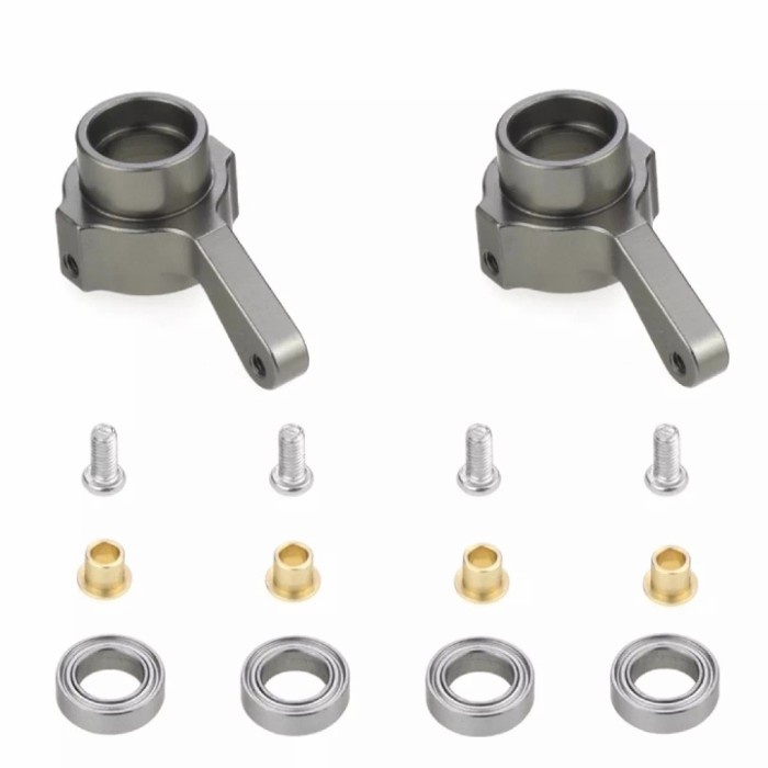 PROMO SET STEERING CUP KNUCKLE RC WPL MN D90 TERBARU