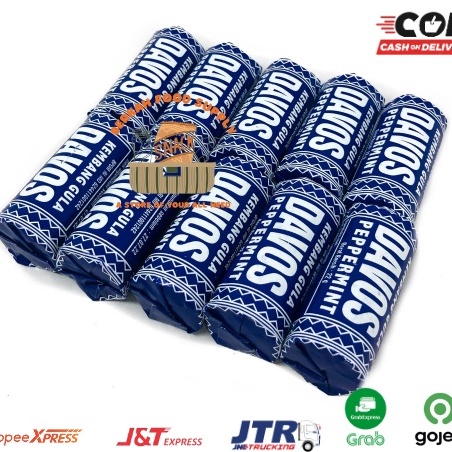 

(☆.4G☀P) ( BERKAH ) PERMEN DAVOS Peppermint 1 Pack Isi 10 Roll Permen Jadul Jadoel Kembang Gula Permen Snack Jaman Dulu Jajanan Jadul Murah Meriah Enakterviiral❦!