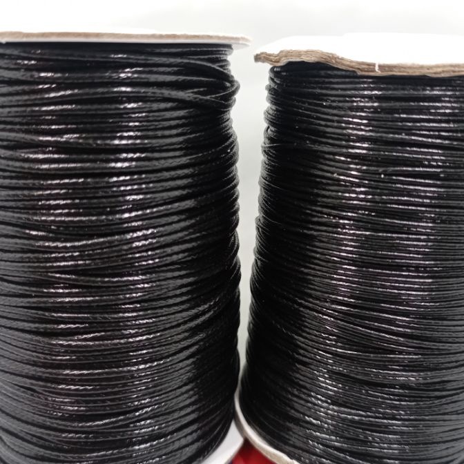 

(» Y✔0S) Tali Korea Warna Hitam Ukuran 1, 1.5, 2, 3, 4 dan 5 mm per Roll- kekiniian..