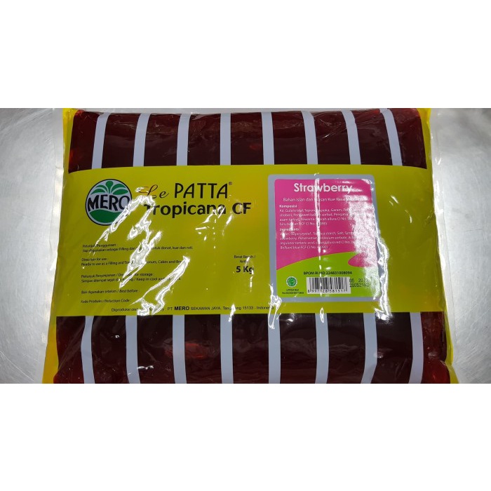 

Selai Lepatta Tropicana CF Strawberry 5 KG - GOJEk / GRAB ONLY