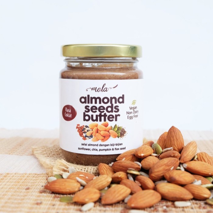 

Mola Almond Seeds Butter Selai Kacang Almond