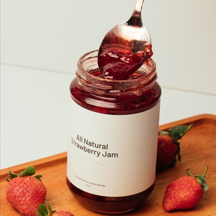 

All Natural Strawberry Jam Selai Stroberi Organik