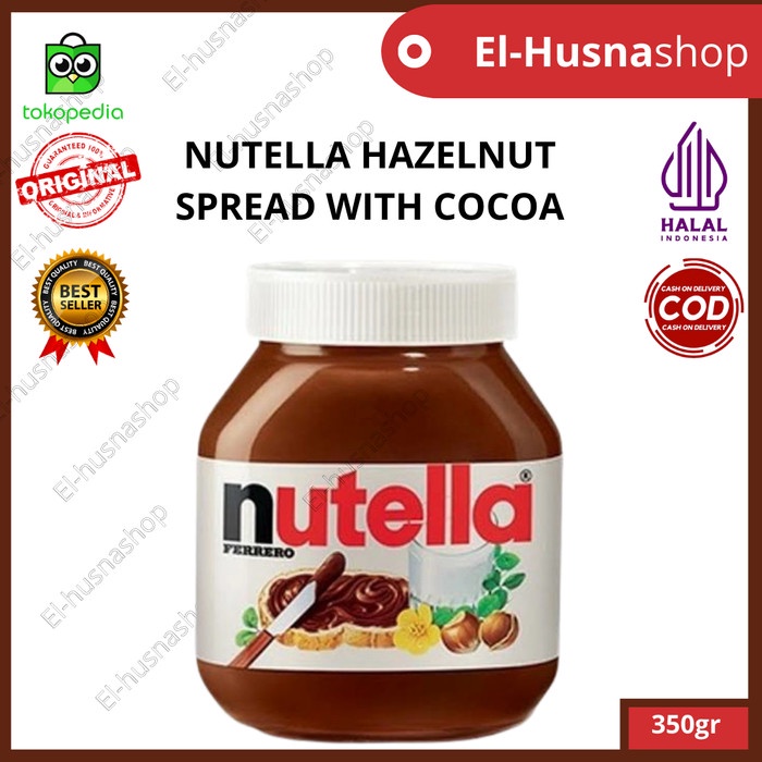 

Nutella Selai Coklat 1kg Hazelnut Spread With Cocoa Chocholate 1000gr