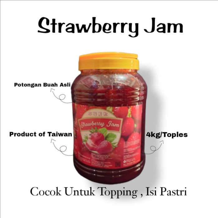 

Strawberry jam / selai strawberry